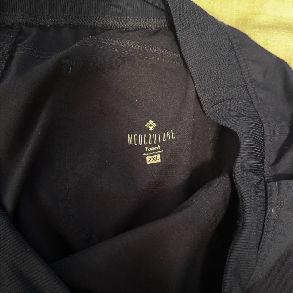 Med Couture Touch Jogger Scrub Pants - Picture 2 of 2